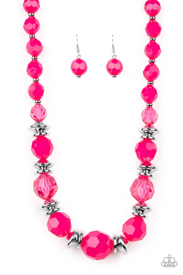All Eyes On U Jewelry Paparazzi Accessories Necklaces Dine and Dash Pink Paparazzi Necklace All Eyes On U Jewelry Paparazzi Accessories Necklaces Dine and Dash Pink Paparazzi Necklace