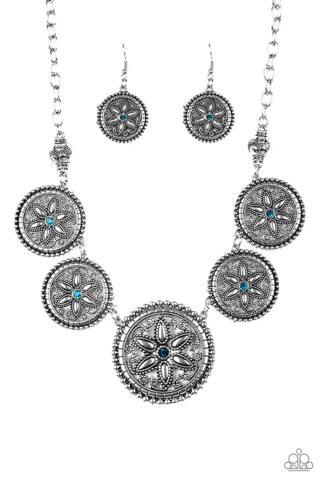All Eyes On U Jewelry Paparazzi Accessories Necklaces Written In The STAR LILIES Blue Paparazzi Necklace All Eyes On U Jewelry Paparazzi Accessories Necklaces Written In The STAR LILIES Blue Paparazzi Necklace