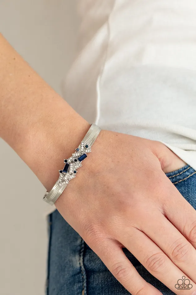 Bracelets A Chic Clique Blue Paparazzi Bracelet All Eyes On U Jewelry Paparazzi Accessories
