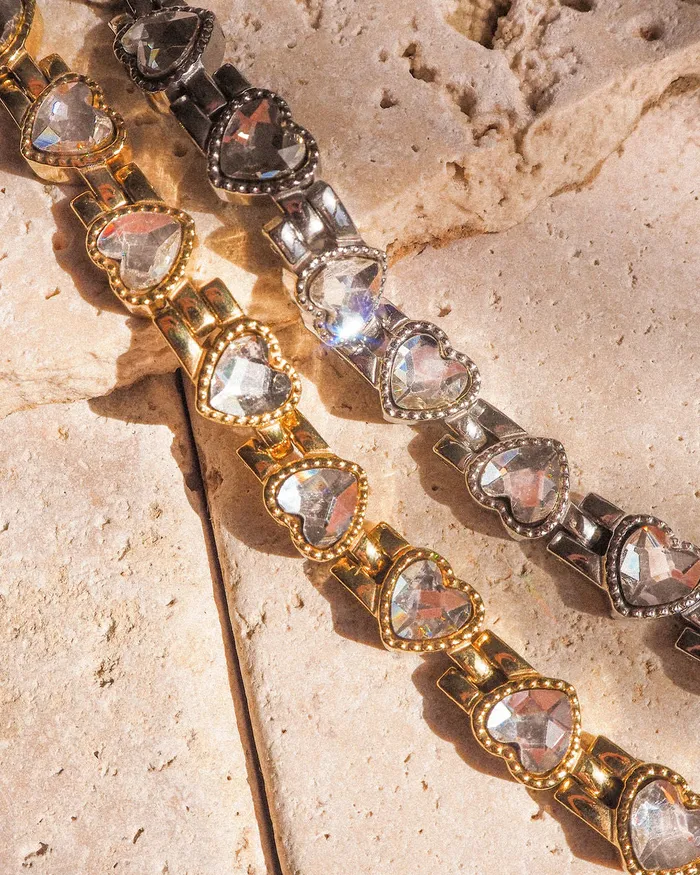 Bracelets Luv Aj Cross My Heart Bracelet Gold Bracelets Luv Aj Cross My Heart Bracelet Gold
