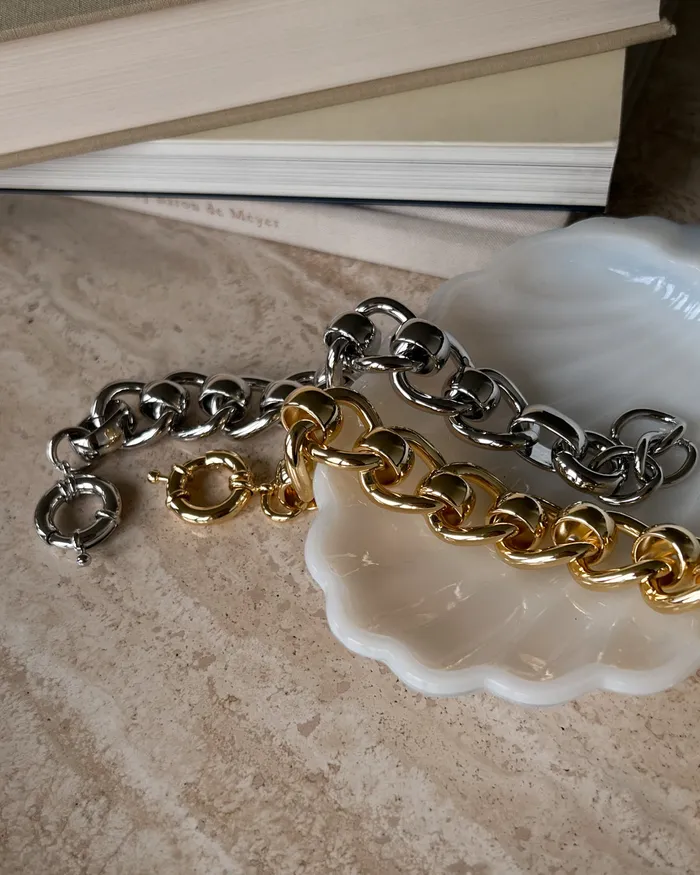 Bracelets Luv Aj The Lola Oversized Chain Bracelet Gold Bracelets Luv Aj The Lola Oversized Chain Bracelet Gold