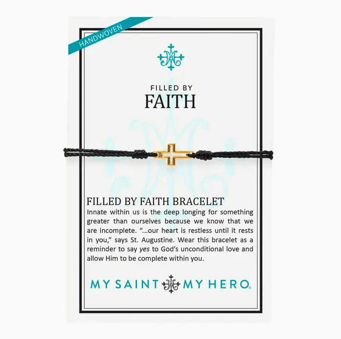 Bracelets My Saint My Hero Filled by Faith Bracelet