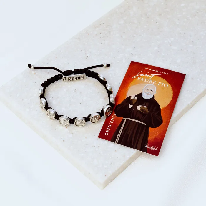 Bracelets My Saint My Hero Padre Pio Blessing Bracelet