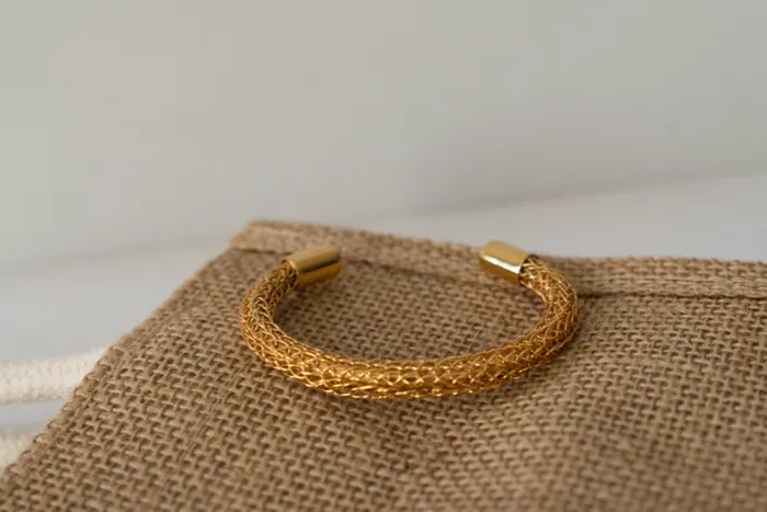 Bracelets SOKO FUMA Knit Chain Cuff Bracelet