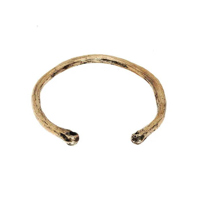 COYOTE BONE BRACELET BRASS Jess Zabala Jewelry Bracelets