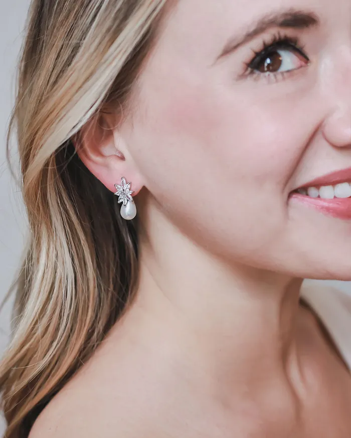 Earrings Dareth Colburn Elsie Freshwater Pearl Drop Earrings
