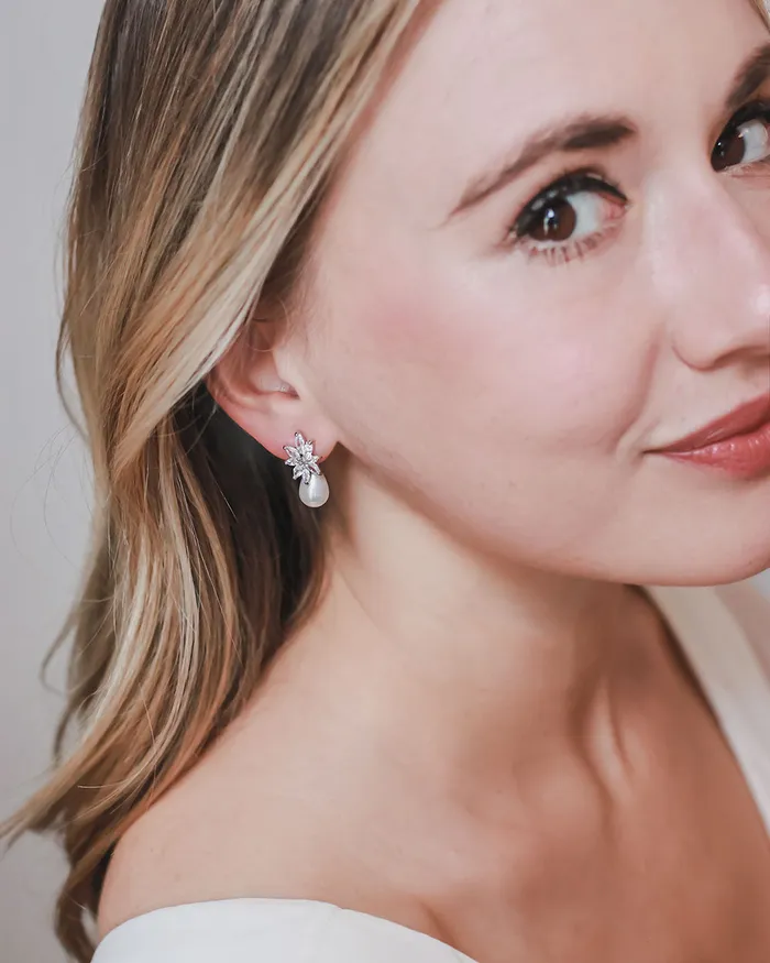 Earrings Dareth Colburn Elsie Freshwater Pearl Drop Earrings