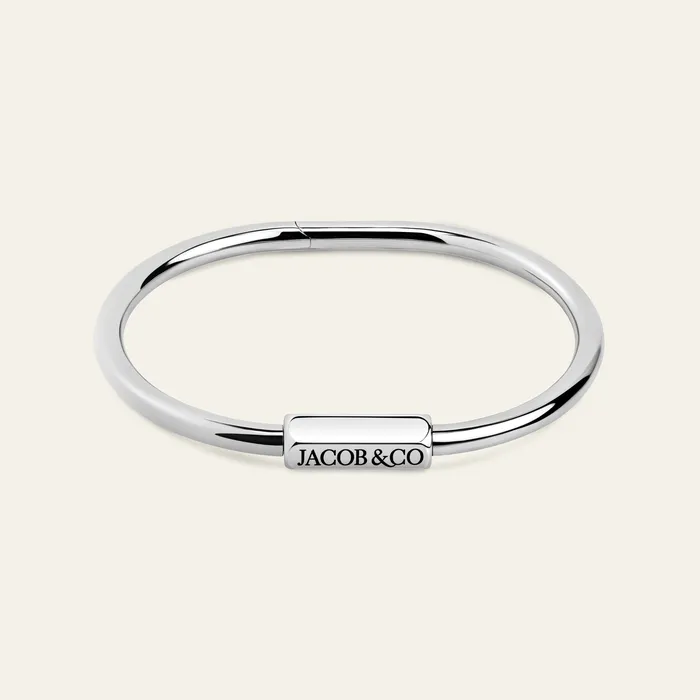 Hand crafted in 18k white gold Carabin Lock Bracelet Bracelets