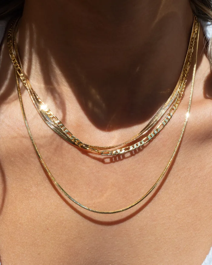 Luv Aj Necklaces Cecilia Chain Necklace Gold Ships Early April