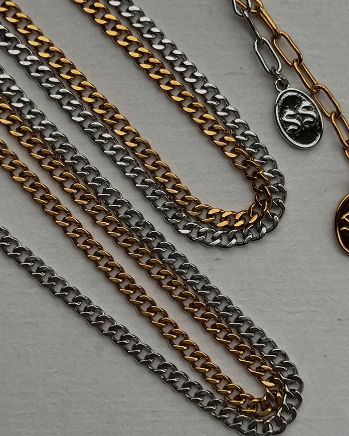 Luv Aj Necklaces Virgo Energy Belly Chain Silver Luv Aj Necklaces Virgo Energy Belly Chain Silver