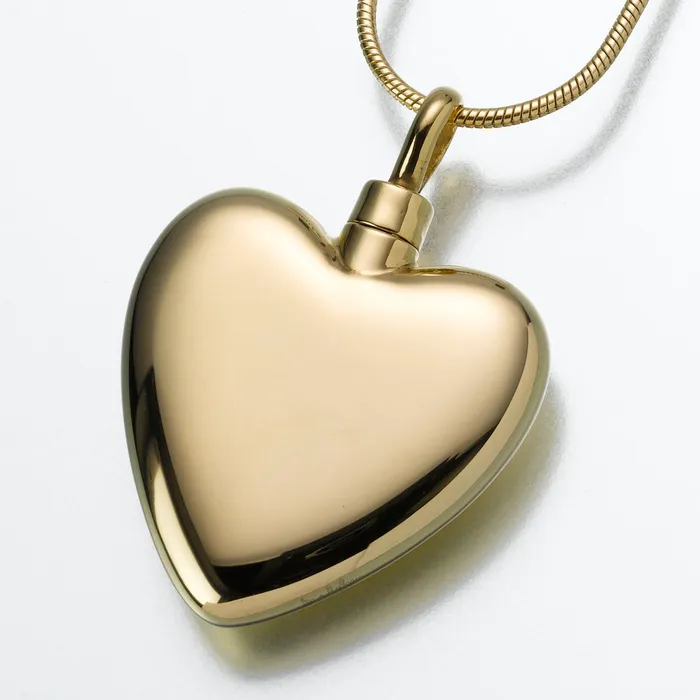 Madelyn Necklaces Large Gold Vermeil Heart Pendant