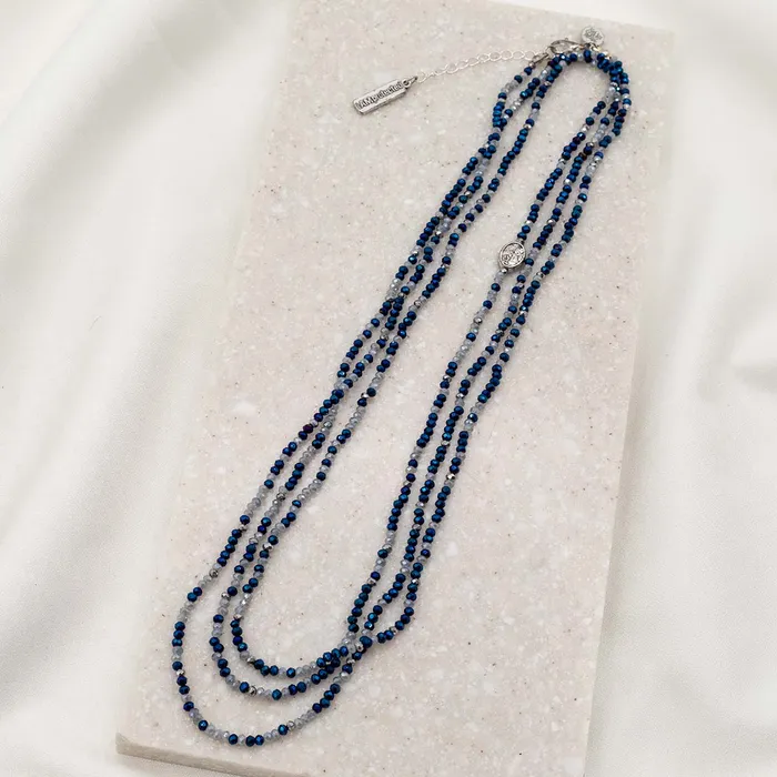 My Saint My Hero Necklaces Archangel Michael Protection Morse Code Prayer Rope Necklace