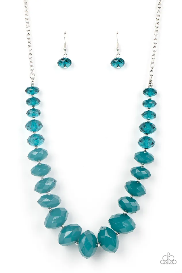 Necklaces HappyGLOWLucky Blue Paparazzi Necklace All Eyes On U Jewelry Paparazzi Accessories Necklaces HappyGLOWLucky Blue Paparazzi Necklace All Eyes On U Jewelry Paparazzi Accessories