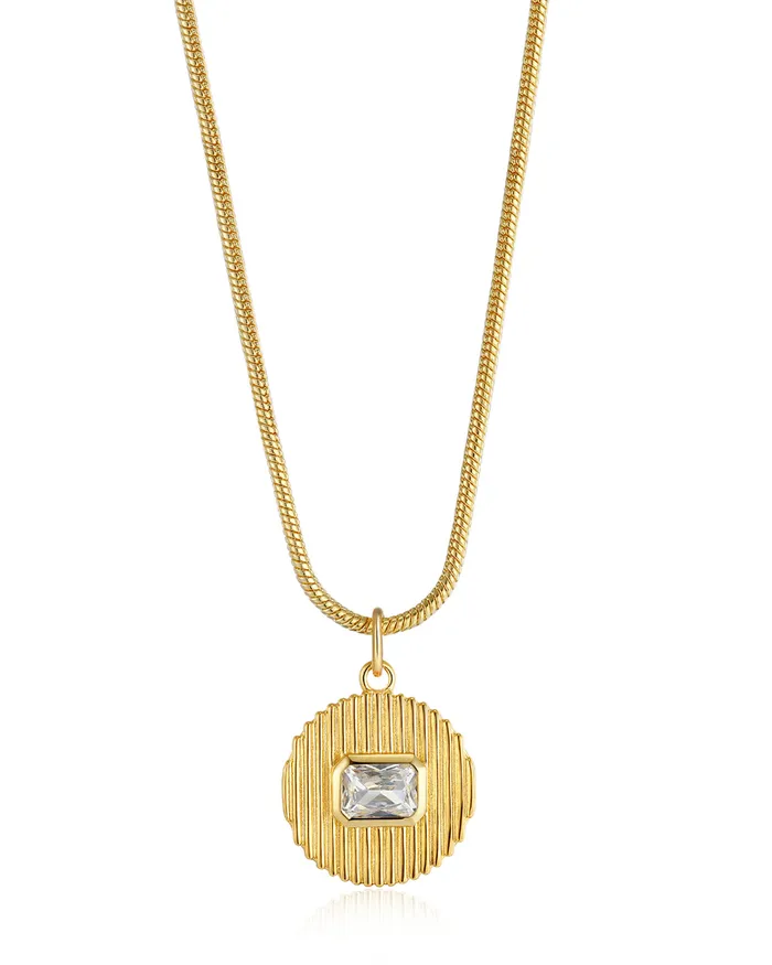 Necklaces Le Signe Pendant Necklace Gold Luv Aj