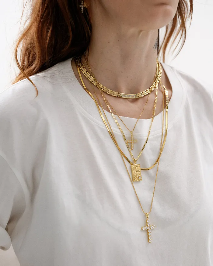 Necklaces Luv Aj Tunie Tag Necklace Necklaces Luv Aj Tunie Tag Necklace