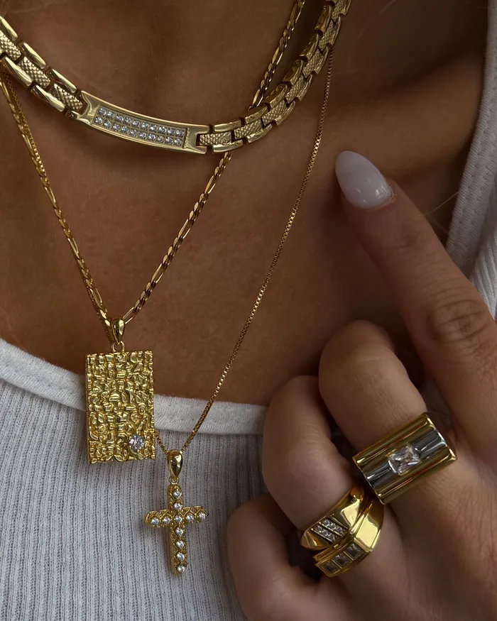 Necklaces Luv Aj Tunie Tag Necklace Necklaces Luv Aj Tunie Tag Necklace