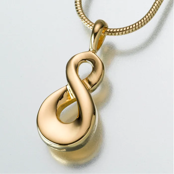 Necklaces Madelyn Gold Vermeil Infinity Pendant