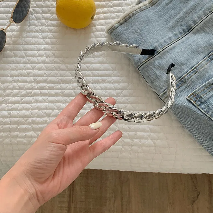 Necklaces Silver Chain Headband Refined by AnnaKaci