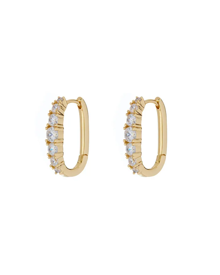 PreStyled Sets Luv Aj Tai Diamonte Huggies Gold