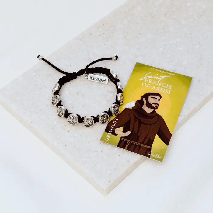 St Francis Blessing Bracelet My Saint My Hero Bracelets
