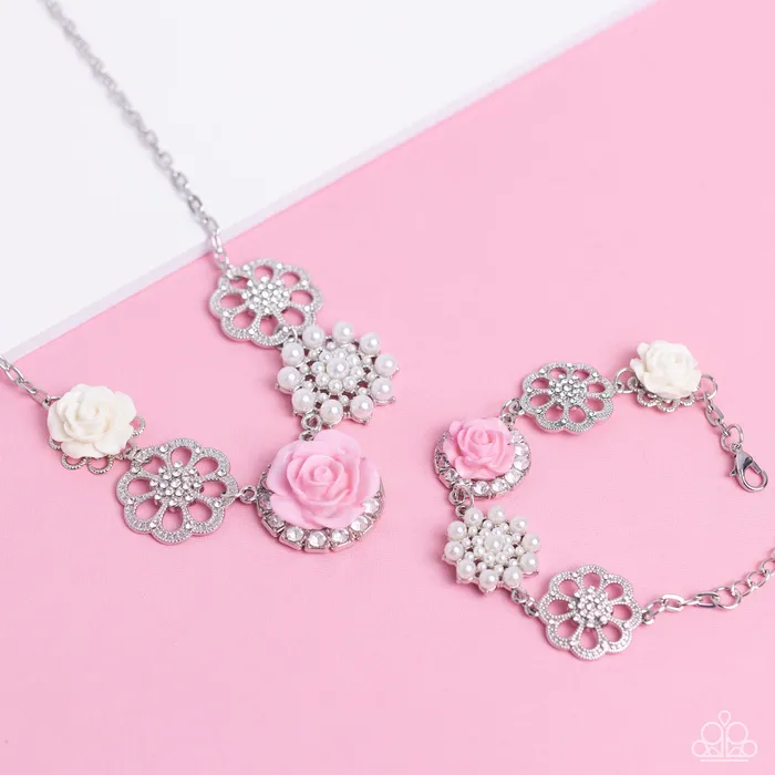 Tea Party Favors Pink Paparazzi Necklace All Eyes On U Jewelry Paparazzi Accessories Necklaces