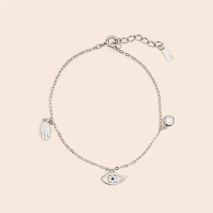 Three Protectors Chain Bracelet Gemlet Bracelets